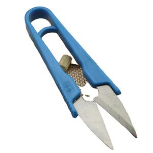 Tijeras pequeñas para punto de cruz, tijeras de hilo de plástico de colores, cortahilos domésticos, cortahilos en forma de U, hilo de pescar - Product Image 2