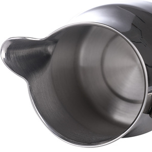 Jarra de Acero Inoxidable Kafei Shi para Latte Art, 350ml, 550ml, 750ml, Espumador de Leche, Set de Café - Product Image 3