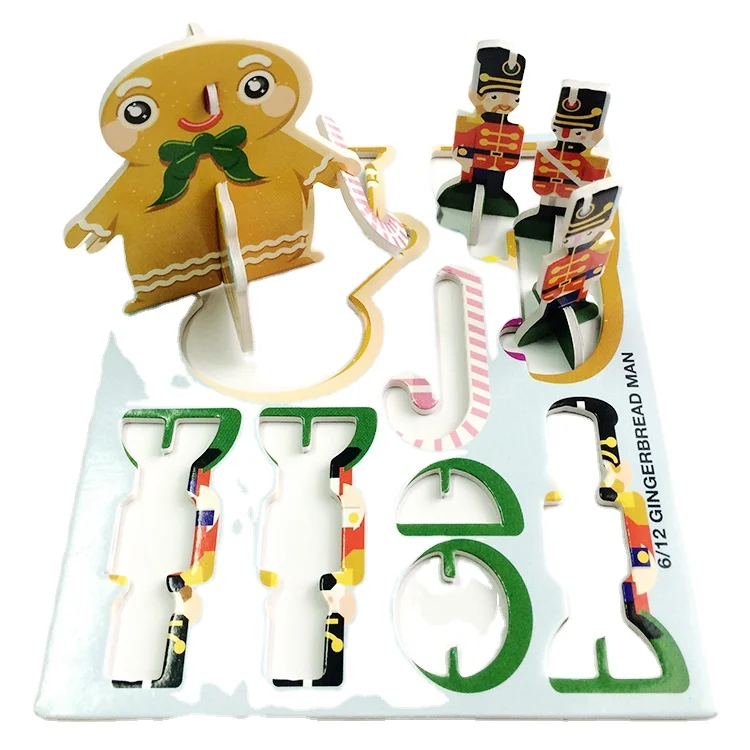 Образовательные 3d головоломки, карты, пенопластовые головоломки, бумажные diy 3d головоломки