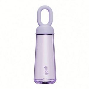 Petals-Shaped Reusable Water Bottlefood Safe <b>Plastic</b> Drinkwarehigh-Value Portable Car Cupstraw Adults Outdoor Useunbreakable - Product Image 4