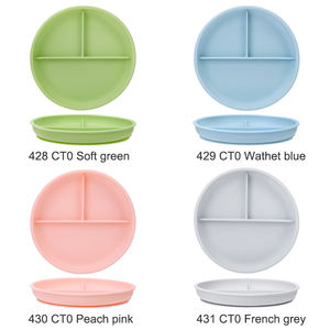 Placas de silicona de grado alimenticio <span class=keywords><strong>para</strong></span> niños de diseño moderno <span class=keywords><strong>con</strong></span> mangas de silicona microondas antideslizante platos divididos <span class=keywords><strong>para</strong></span> bebés <span class=keywords><strong>ventosa</strong></span> - Product Image 6