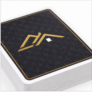 Tarjetas de agradecimiento personalizadas para la industria <span class=keywords><strong>inmobiliaria</strong></span>, mazo de póker promocional de lujo con lámina dorada, regalo para clientes de casas en venta. - Product Image 2