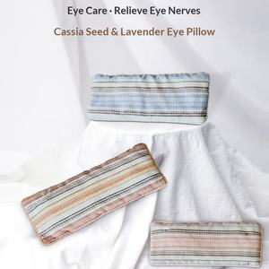 Masque oculaire en coton réutilisable, masque oculaire micro-gravité, remplissage <span class=keywords><strong>de</strong></span> <span class=keywords><strong>graines</strong></span> <span class=keywords><strong>de</strong></span> lavande et <span class=keywords><strong>de</strong></span> cassia, compresse chaude/froide, ombrage, soulagement <span class=keywords><strong>de</strong></span> la fatigue oculaire pour - Product Image 4