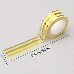 Tira de cinta de sellado de plástico autoadhesiva impermeable 5m de longitud Tile Gap Beauty Seam Sticker para decoración de suelo y pared - Product Image 3