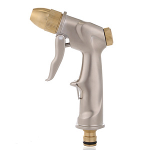 Zinc Alloy All Copper <b>Water</b> <b>Gun</b> Adjustable Car Wash Garden Spray <b>Gun</b> <b>Bullet</b> Shape High Pressure 20 Bar - Product Image 2