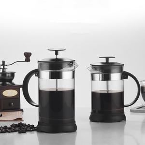 Cafetera <span class=keywords><strong>Francesa</strong></span> <span class=keywords><strong>de</strong></span> Doble Pared <span class=keywords><strong>de</strong></span> Vidrio Borosilicato Personalizada Kingze, 350 ml, 800 ml, 1000 ml - Product Image 2