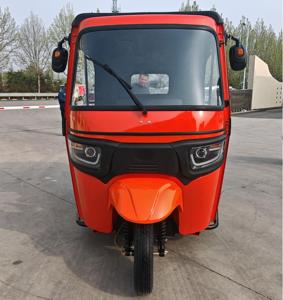 Tricycle à moteur à trois roues <span class=keywords><strong>moins</strong></span> cher en Chine <span class=keywords><strong>Taxi</strong></span> Tuk Tuk Tricycle passager avec couverture de toit - Product Image 2
