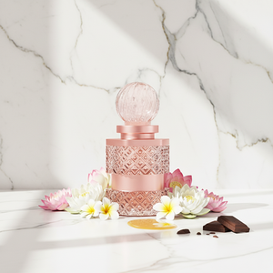 <span class=keywords><strong>Profumo</strong></span> Spray per il Corpo da <span class=keywords><strong>Donna</strong></span> a Lunga Durata, 50ml, Fragranza di <span class=keywords><strong>Rosa</strong></span> in Flacone di Vetro con Applicatore in Legno, Formato Regolare - Product Image 1