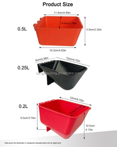 <span class=keywords><strong>Abreuvoir</strong></span> <span class=keywords><strong>suspendu</strong></span> ZZ pour volailles, <span class=keywords><strong>oiseaux</strong></span>, poulets, pigeons, en plastique - Product Image 2