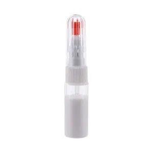 Fillable 2-in-1 Paint Touch-Up Applicator Pens Precision Fine Tip Writer Pen Brush - 10ml Bottle Mixing Ball Needle