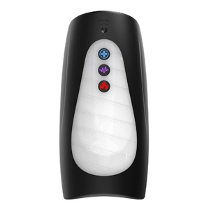 ถ้วยสำเร็จความใคร่ของผู้ชายกันน้ำสีดำพร้อมกระเป๋าช่องคลอดและการสั่นสะเทือนสำหรับผู้ชาย IPX-7 - Product Image 2