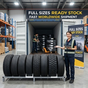 半挂牵引车轮胎 295/75R22.5 285/75R24.5 315/80r22.5 适用于自卸车全位置后轮，带 DOT 100000km 保修 GCC COC - Product Image 1