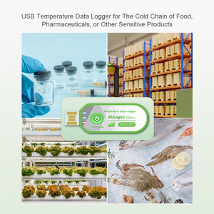 Draadloze Blue Tooth Usb Container Verzending Opslag Ble Temperatuur <span class=keywords><strong>Data</strong></span> <span class=keywords><strong>Logger</strong></span> Recorder - Product Image 6