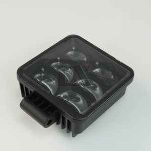 Nueva Luz de Advertencia LED Roja en Forma de Arco, 10-80V, IP67, Impermeable, Luz de Seguridad para Montacargas, SG-AU30R (30W) - Product Image 5
