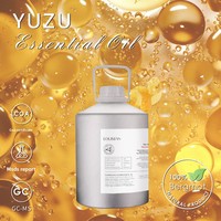 Origineel Directe Aanvoer Japan Yuzu Essentiële Olie Fruit Schil Biologisch Gedistilleerd Aromatherapie Huidverzorging Grondstof Geur Oliën