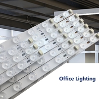 Guoli Optoelectronics - Éclairage de bureau - Luminaires linéaires - Module LED PCB - 5000K blanc chaud - Dimmable - Indice de protection IP20 - Garantie de 3 ans - Ra80