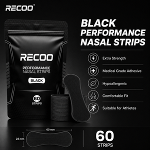 Bandes nasales OEM pour athlètes, dilatateurs nasaux de qualité médicale pour la performance sportive, forte adhérence, colle sans résidus pour peaux sensibles - Product Image 1