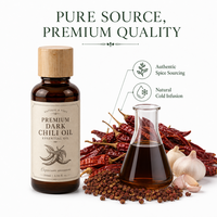 Huile de piment noir de qualité alimentaire 100 ml Capsicum Annuum Infusion à froid naturelle Saveur épicée intense pour la cuisine et l'assaisonnement des aliments