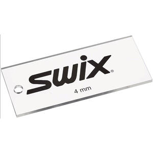 13X6CM 5MM de espesor resistente <span class=keywords><strong>SWIX</strong></span> acrílico esquí Snowboard raspador Plexi cera raspador para esquí y Snowboard Tuning - Product Image 1