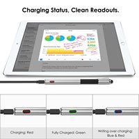 Pena Stylus Kapasitif Aktif Aluminium Berkualitas Tinggi CE FCC ROHS dengan Logo Laser untuk Ponsel & Tablet IOS Android