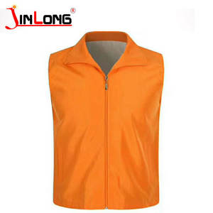 Chaleco sin mangas para uniforme de trabajo, chaleco publicitario impreso personalizado, precio barato - Product Image 5