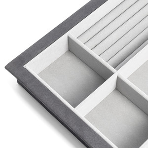 Petite boîte à bijoux parfaite. Bois et tissu. Velours doux. Pour module de cadre 600 - Product Image 2