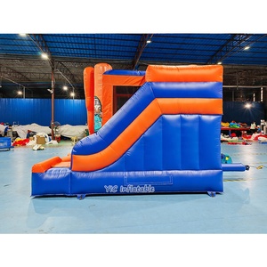 Château gonflable pour enfants <span class=keywords><strong>Happy</strong></span> Hip <span class=keywords><strong>Hop</strong></span> avec toboggan, pour événements et fêtes en plein air - Product Image 4
