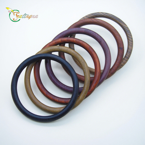 Fatingna tùy chỉnh màu đen gỗ đàn hương Vòng đeo tay màu xanh lá cây gỗ đàn hương ban nhạc hoàng hậu Vòng đeo tay Gà máu Nho tím gỗ đàn hương <span class=keywords><strong>Bangle</strong></span> - Product Image 1