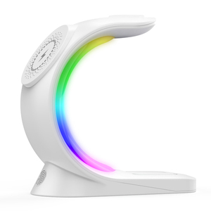 <span class=keywords><strong>Cargador</strong></span> Inalámbrico Rápido Magnético Certificado 3 en 1 de 15W para iPhone, Relojes Inteligentes y Teléfonos Móviles con Puerto Tipo-C OEM - Product Image 2