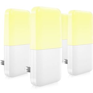 Modern Square LED Night <b>Light</b> with <b>Light</b> Sensor, Direct <b>Plug</b>-<b>in</b> Design, ABS Material, OEM Manufacturer, US EU UK AU JP Standards - Product Image 2
