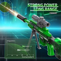 Pistol Air Bertekanan Tinggi YT, Mainan Air Tembak Terus-Menerus untuk Anak-Anak, Permainan Pantai Musim Panas, Pistol Air Realistis, Pistolet a Eau