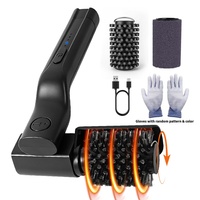 Brosse de nettoyage pour barbecue électrique, rechargeable par USB, en acier inoxydable, pour grille de barbecue extérieure