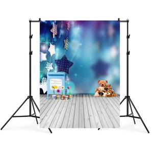 Telón <span class=keywords><strong>de</strong></span> Fondo Fotográfico Infantil <span class=keywords><strong>de</strong></span> 1.5m X 2.1m para Cumpleaños, Tema <span class=keywords><strong>de</strong></span> Fotografía, Tela <span class=keywords><strong>de</strong></span> Fondo para <span class=keywords><strong>Estudio</strong></span> Fotográfico 4814 - Product Image 2