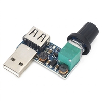 Controlador de Velocidad de Ventilador USB, Regulador de Flujo de Aire, Refrigeración Silenciosa, Múltiples Configuraciones, Mini Ventilador para Oficina, Dormitorio, Mesita de Noche, Z-5391, China