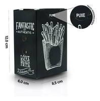 Emballage de boîte à hamburger Burguer personnalisé Boîte de papier pour hamburger frites mode imprimée