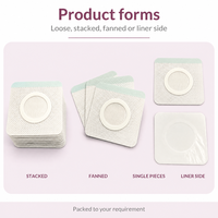 Patch en tissu non tissé avec tampon de coton, doux, respirant, patch vierge pour points d'acupuncture, patch de plâtre vide pour le nombril