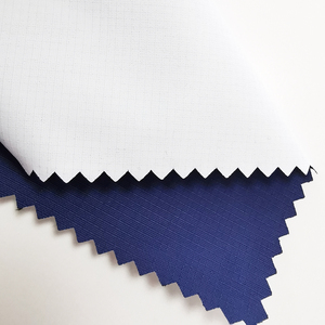 Tùy chỉnh màu sắc & in 100% nylon ribstop <span class=keywords><strong>taslon</strong></span> với hơn 10000mmh2o chống thấm nước & 5000g/mét vuông * 24hrs thoáng khí màu trắng PU lớp phủ - Product Image 4