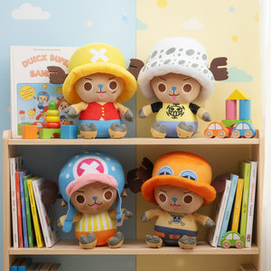 7 Diseños de Figuras de Anime Japonés, Peluche de Algodón Suave, Juguete de Peluche de Luffy y Chopper, Muñecas de Peluche para Niñas - Product Image 1