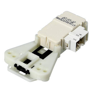 Serrure de <span class=keywords><strong>porte</strong></span> électrique en plastique pour <span class=keywords><strong>lave</strong></span>-<span class=keywords><strong>linge</strong></span> sèche-<span class=keywords><strong>linge</strong></span> <span class=keywords><strong>Indesit</strong></span> C00085194 IWC8128B Whirlpool 482000022732-1500W 220V - Product Image 1