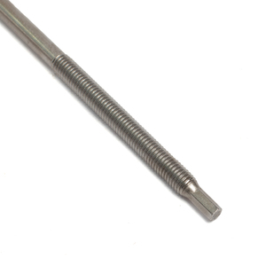 אטב כפול סוף חתיכים הליכי הרבעה מוט בורג נירוסטה פלדת פחמן שחור רגיל - Product Image 2