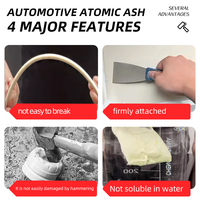 Peinture de voiture à adhérence extrême 2K pour application de pulvérisation de résine acrylique et de polyuréthane de remplissage de carrosserie en acier inoxydable