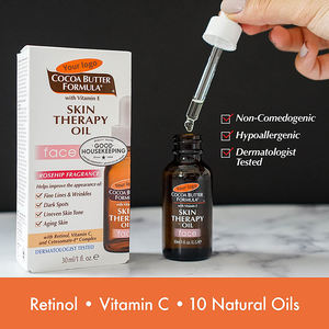 プライベートラベルココアバターフォーミュラスキンセラピーオイルナチュラルオーガニックホワイトニング保湿剤アンチエイジングフェイスオイル - Product Image 4