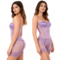 Corsets vintage SXLH pour femmes, grandes tailles, corset édition la plus récente, corset moderne en brocart pour femmes