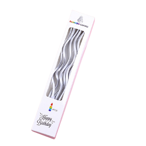 شموع بأشكال أرقام طويلة ملونة مخصصة بسعر المصنع ألعاب نارية شموع أعياد الميلاد - Product Image 6