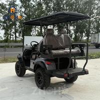 Vente directe d'usine de voiturettes de golf 4 places à grande vitesse avec une vitesse maximale de 70 km/h