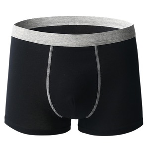 Commercio estero Plus-size pantaloni di biancheria intima da <span class=keywords><strong>uomo</strong></span> di cotone traspirante comodo boxer di moda sciolto grasso corno piatto da <span class=keywords><strong>uomo</strong></span> all'ingrosso - Product Image 3