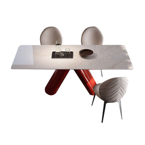 Tavolo <span class=keywords><strong>da</strong></span> <span class=keywords><strong>Pranzo</strong></span> di Lusso <span class=keywords><strong>in</strong></span> <span class=keywords><strong>Marmo</strong></span> Naturale Kali Ice Jade, Design Italiano per Ristoranti e Ville di Lusso - Product Image 5