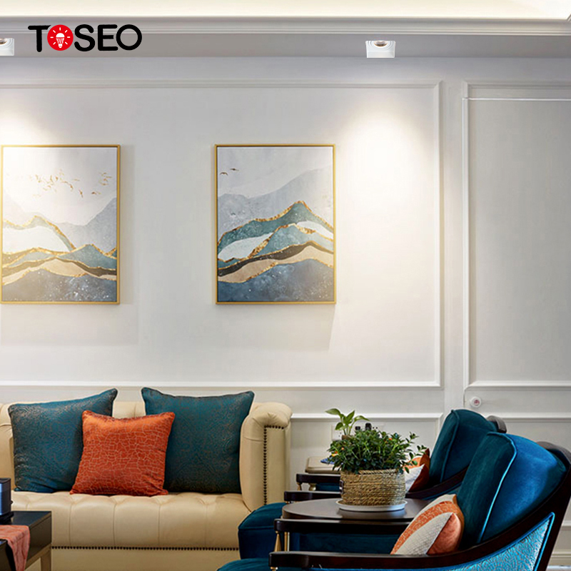 125Mm Recessed Trimless Anti Glare Downlights 6000k Spot Led Light