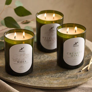 AIKUN Glass Jar Scented <b>Candle</b> Large Capacity Soy Wax Aromatherapy for Bedroom Spa Hotel Custom Packaging OEM - Product Image 3