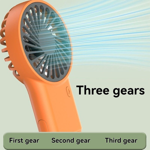 Nuevo Ventilador Portátil de Escritorio Recargable, Mini Ventilador de Mano con Gancho para Coche, Hogar, Hotel y Uso en Exteriores - Product Image 5